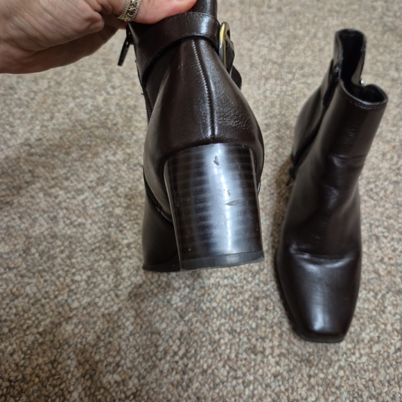 Nickels Women Simona Faux Leather Ankle Boots - Picture 7 of 9